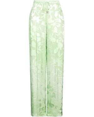 Ermanno Scervino Light Pants Viscose, Silk - Green