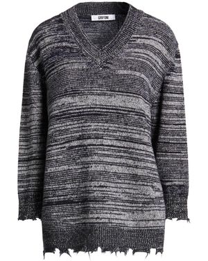 Grifoni Midnight Sweater Virgin Wool - Gray