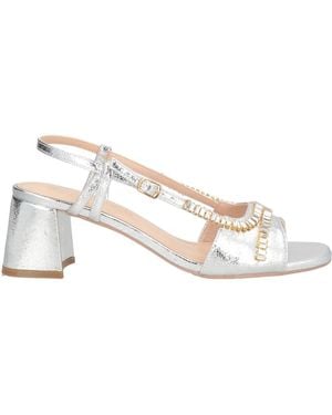 CafeNoir Sandals Synthetic Material - Natural