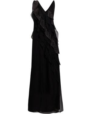 Missoni Maxi Dress Silk - Black
