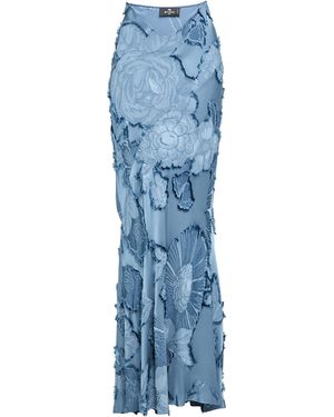 Etro Maxi-Rock - Blau
