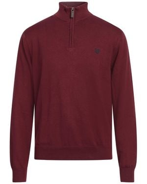 Chaps Rollkragenpullover - Rot