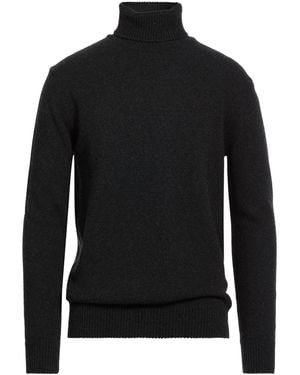 REFABRICS Rollkragenpullover - Schwarz
