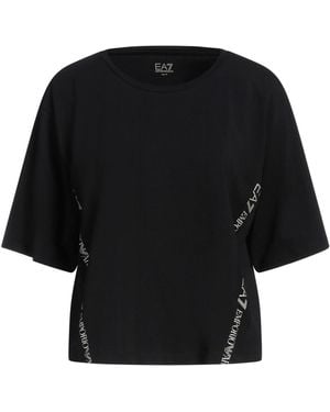 EA7 T-Shirt Cotton, Elastane - Black