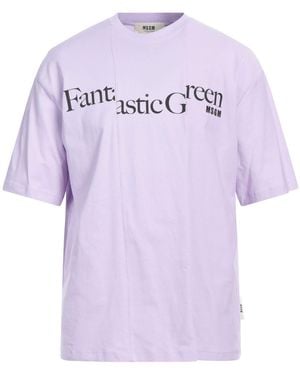 MSGM T-shirt - Purple