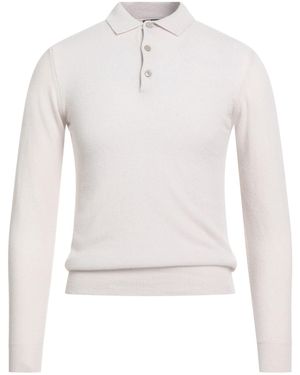 Jeordie's Sweater Merino Wool, Cashmere - White