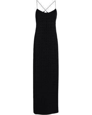 Givenchy Maxi Dress Acetate, Viscose - Black