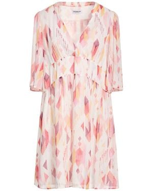 Dondup Mini Dress Viscose - Pink
