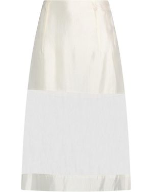 THE GARMENT Midi Skirts - White