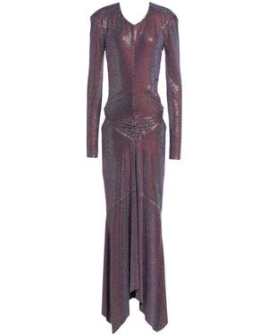 Alexandre Vauthier Maxi Dress - Purple