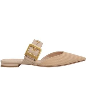 Dior Mules & Clogs Textile Fibers, Leather - White