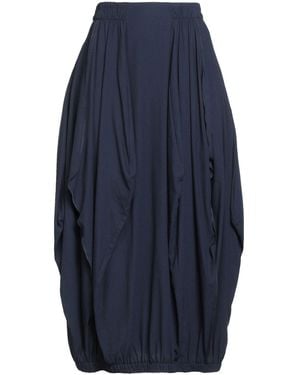 High Midi Skirt - Blue
