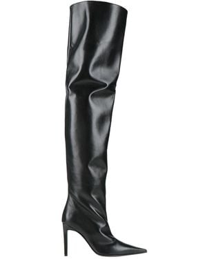 Pinko Boot Leather - Black