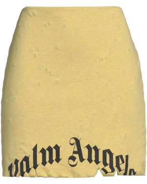 Palm Angels Minirock - Gelb