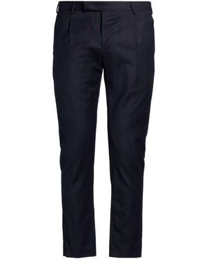 PT Torino Trousers Virgin Wool, Elastane - Blue