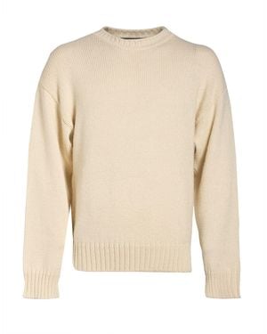 DSquared² Ivory Sweater Alpaca Wool - Natural
