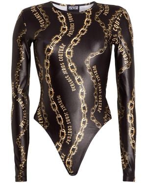 Versace Jeans Couture Bodysuit Polyester, Elastane - Black