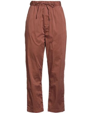 Myths Pants Cotton, Silk, Elastane - Red