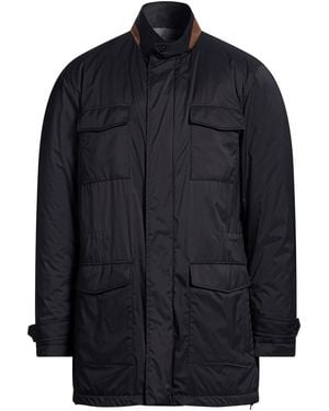 Kiton Jacket Polyester - Blue