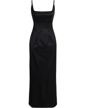 STAUD Midi Dress - Black
