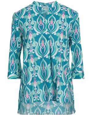Caliban Top Cotton - Blue