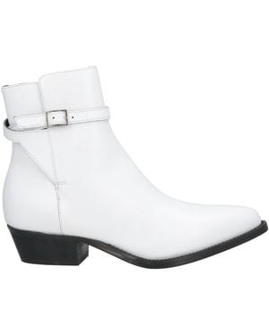 Twinset Ankle Boots - White