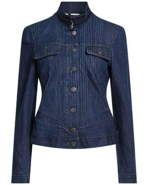 High Denim Outerwear - Blue