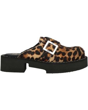 GCDS x CLARKS Mules & Clogs - Braun