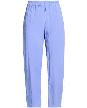 8pm Pants Viscose, Linen - Blue