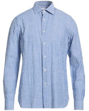 Agho Shirt Cotton - Blue