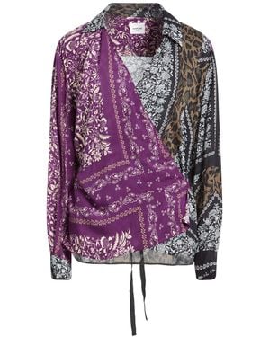 Replay Top Viscose - Purple