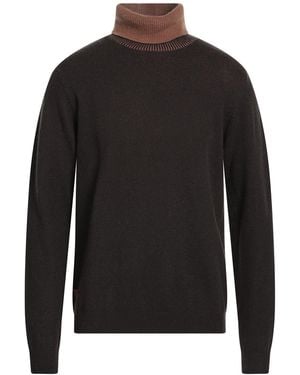Fred Mello Rollkragenpullover - Schwarz