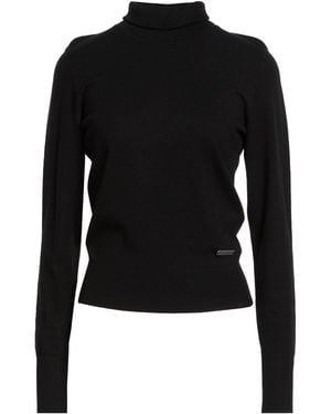 John Richmond Turtleneck Viscose, Polyester, Nylon - Black