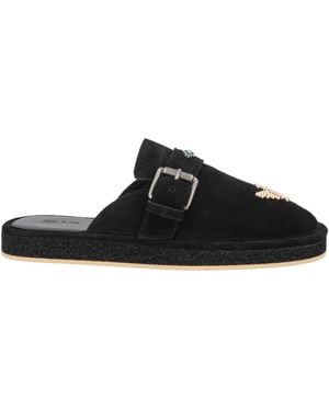 HAANI Mules & Clogs Leather - Black