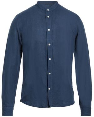 Deperlu Shirt Linen, Cotton - Blue