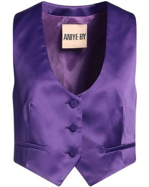 Aniye By Tailored Vest - Purple