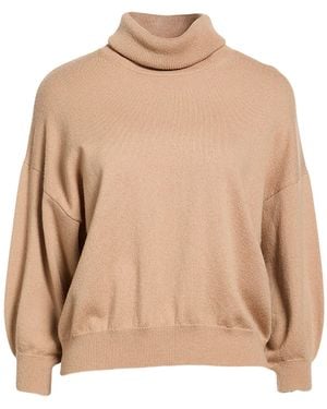 Max Mara Rollkragenpullover - Natur