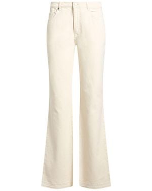 Moschino Ivory Jeans Cotton - White