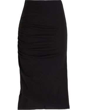 8 by YOOX Midi Skirt - Black