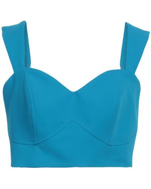 ATELIER LEGORA Top Viscose, Polyamide, Polyester, Elastane - Blue