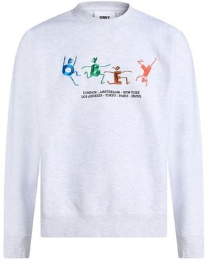 Obey Sweatshirts - White
