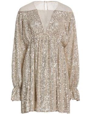 Relish Ivory Mini Dress Polyester, Elastane - White