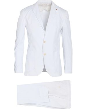 Barbati Suit Cotton, Polyamide, Elastane - White
