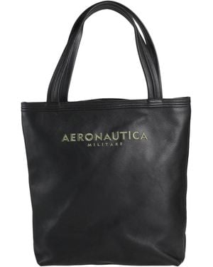 Aeronautica Militare Handbag Cow Leather - Black