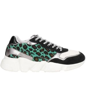 Serafini Trainers Leather, Textile Fibres - Green