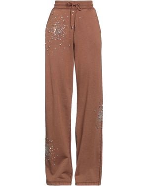 DES_PHEMMES Trousers Cotton - Brown