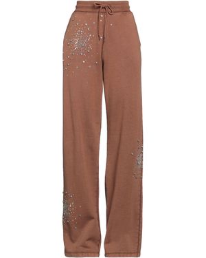 DES_PHEMMES Trousers Cotton - Brown