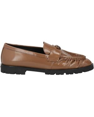 Pinko Loafers Leather - Brown
