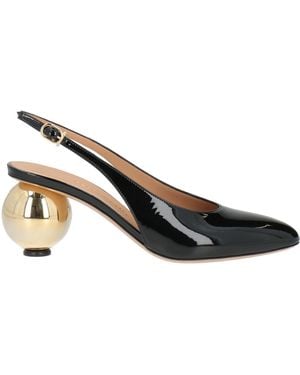 Ferragamo Court Shoes Leather - Natural