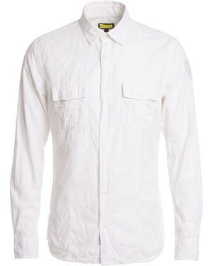 Blauer Shirt Cotton - White